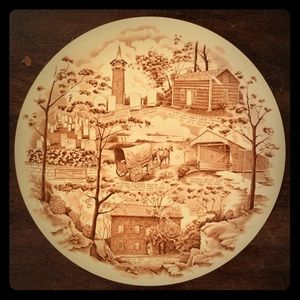 Decorative German Folklore Society Plate